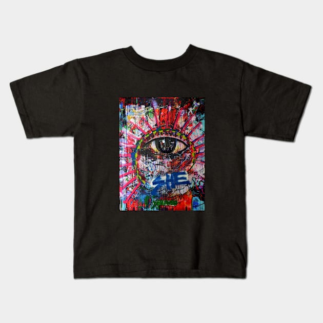 SHE Kids T-Shirt by moanlisa